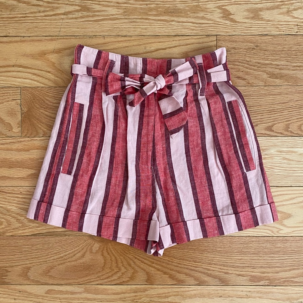 TopShop linen shorts size US 2/4